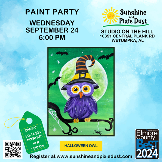 09/24/2025 PM 06:00 Paint Party (SPD Studio)