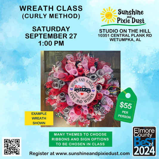09/27/2025 PM 01:00 Wreath Class (SPD Studio)