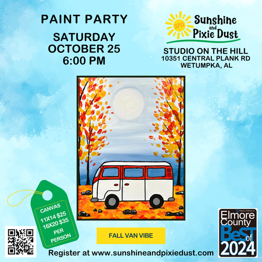 10/25/2025 PM 06:00 Paint Party (SPD Studio)