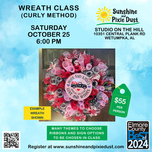 10/25/2025 PM 06:00 Wreath Class (SPD Studio)