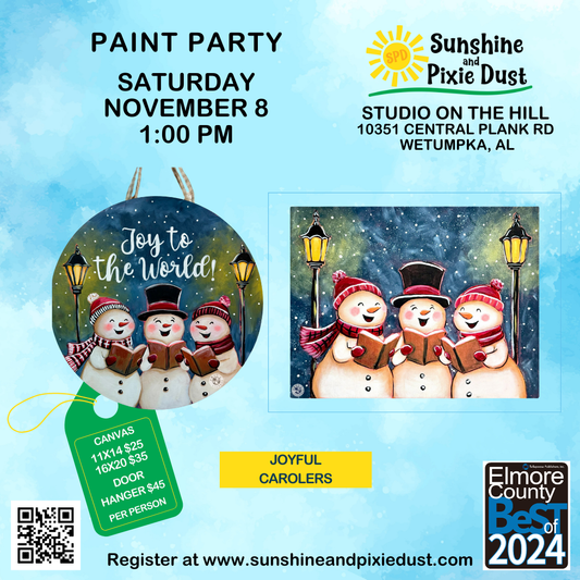 11/08/2025 PM 01:00 Paint Party (SPD Studio)