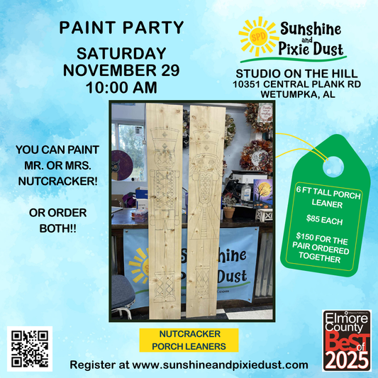 11/29/2025 AM 10:00 Porch Leaners (SPD Studio)