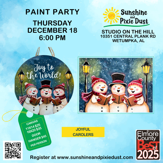 12/18/2025 PM 06:00 Paint Party (SPD Studio)