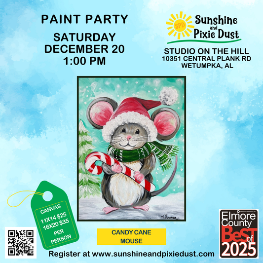 12/20/2025 PM 01:00 Paint Party (SPD Studio)