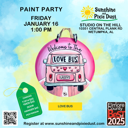 01/16/2026 PM 01:00 Paint Party (SPD Studio)
