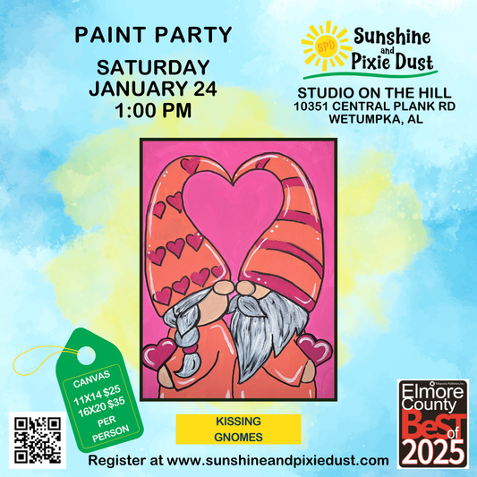 01/24/2026 PM 01:00 Paint Party (SPD Studio)