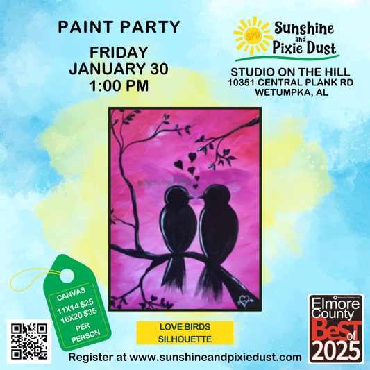 01/30/2026 PM 01:00 Paint Party (SPD Studio)