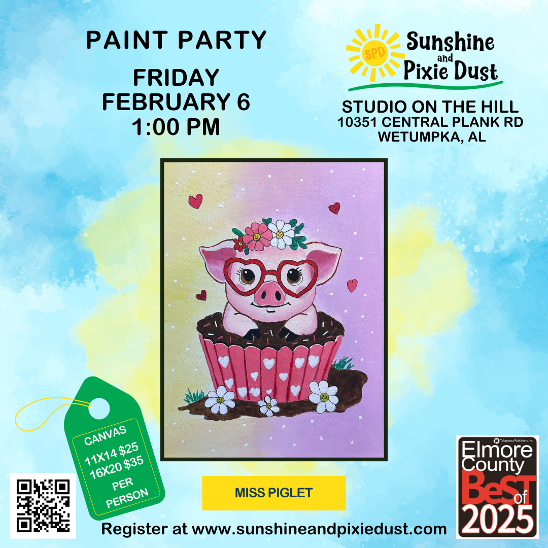 02/06/2026 PM 01:00 Paint Party (SPD Studio)