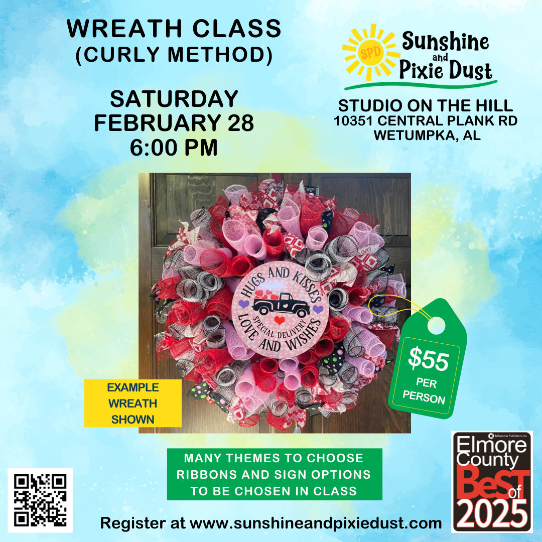 02/28/2026 PM 06:00 Wreath Class (SPD Studio)