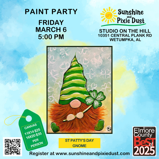 03/06/2026 PM 05:00 Paint Party (SPD Studio)