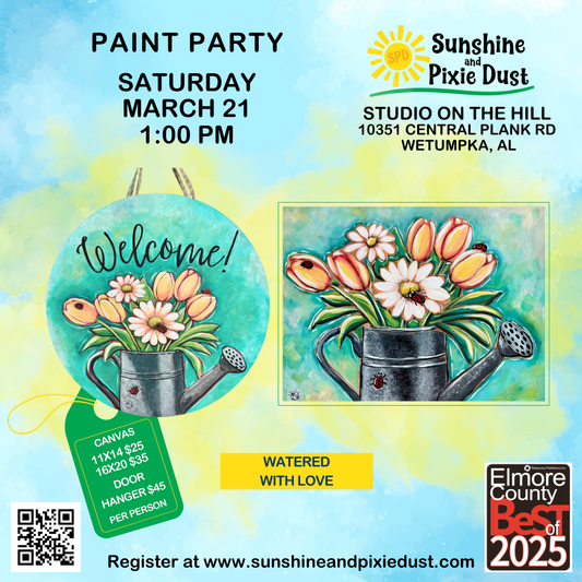 03/21/2026 PM 01:00 Paint Party (SPD Studio)