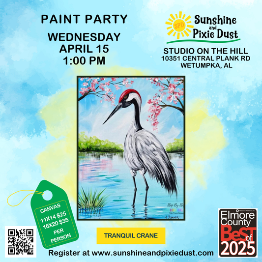 04/15/2026 PM 01:00 Paint Party (SPD Studio)