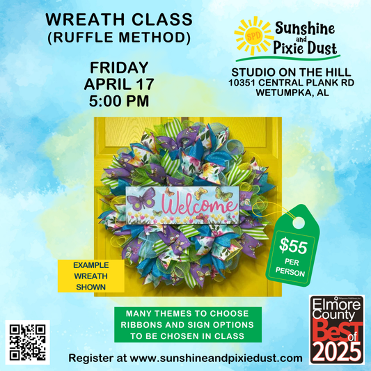 04/17/2026 PM 05:00 Wreath Class (SPD Studio)