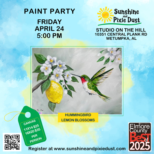 04/24/2026 PM 05:00 Paint Party (SPD Studio)
