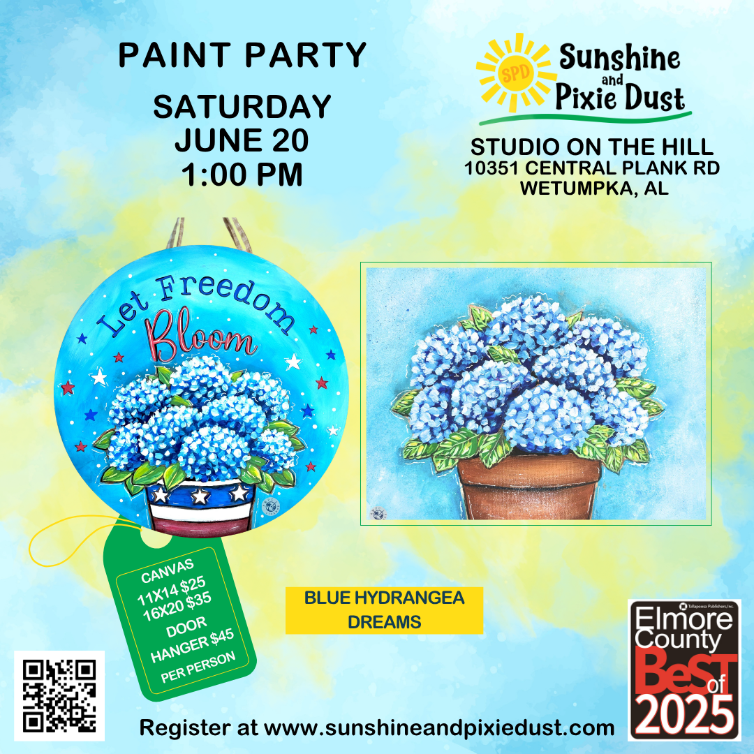 06/20/2026 PM 01:00 Paint Party (SPD Studio)