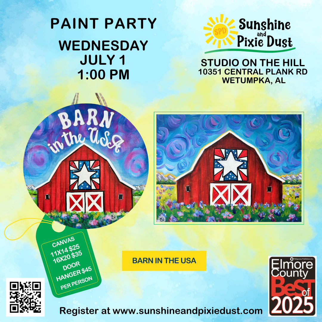 07/01/2026 PM 01:00 Paint Party (SPD Studio)