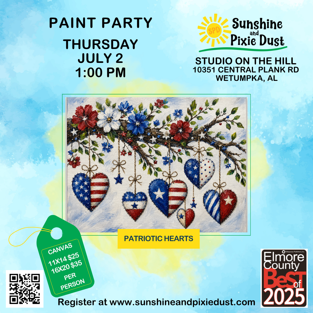 07/02/2026 PM 01:00 Paint Party (SPD Studio)