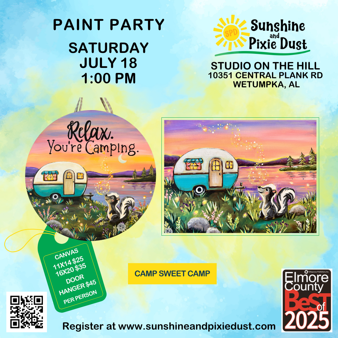 07/18/2026 PM 01:00 Paint Party (SPD Studio)