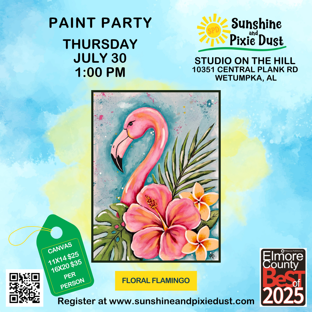 07/30/2026 PM 01:00 Paint Party (SPD Studio)