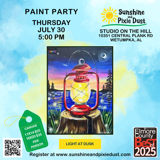 07/30/2026 PM 05:00 Paint Party (SPD Studio)