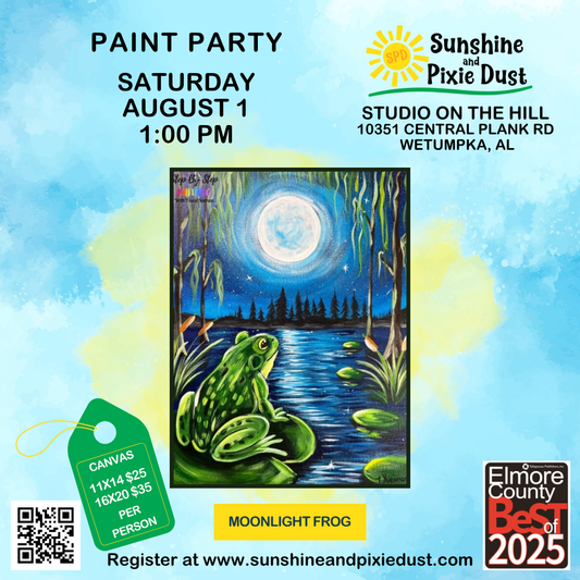 08/01/2026 PM 01:00 Paint Party (SPD Studio)