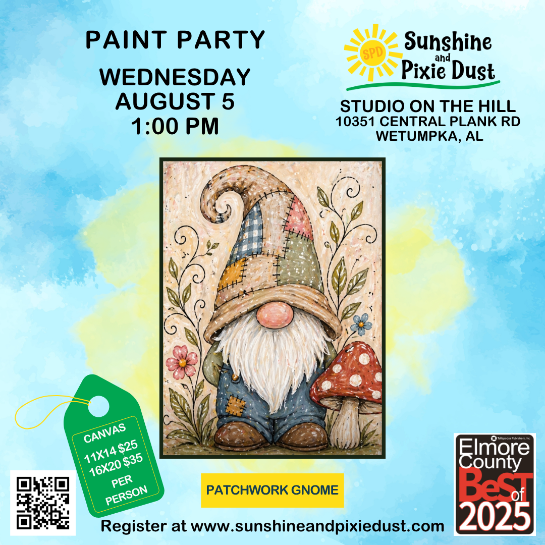08/05/2026 PM 01:00 Paint Party (SPD Studio)