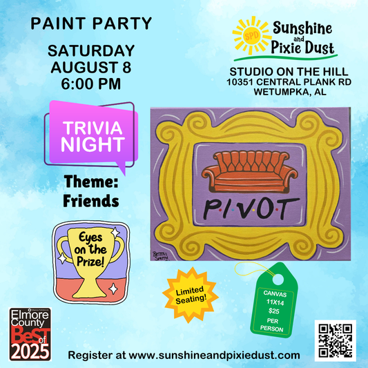 08/08/2026 PM 06:00 Trivia Night Paint Party (SPD Studio)
