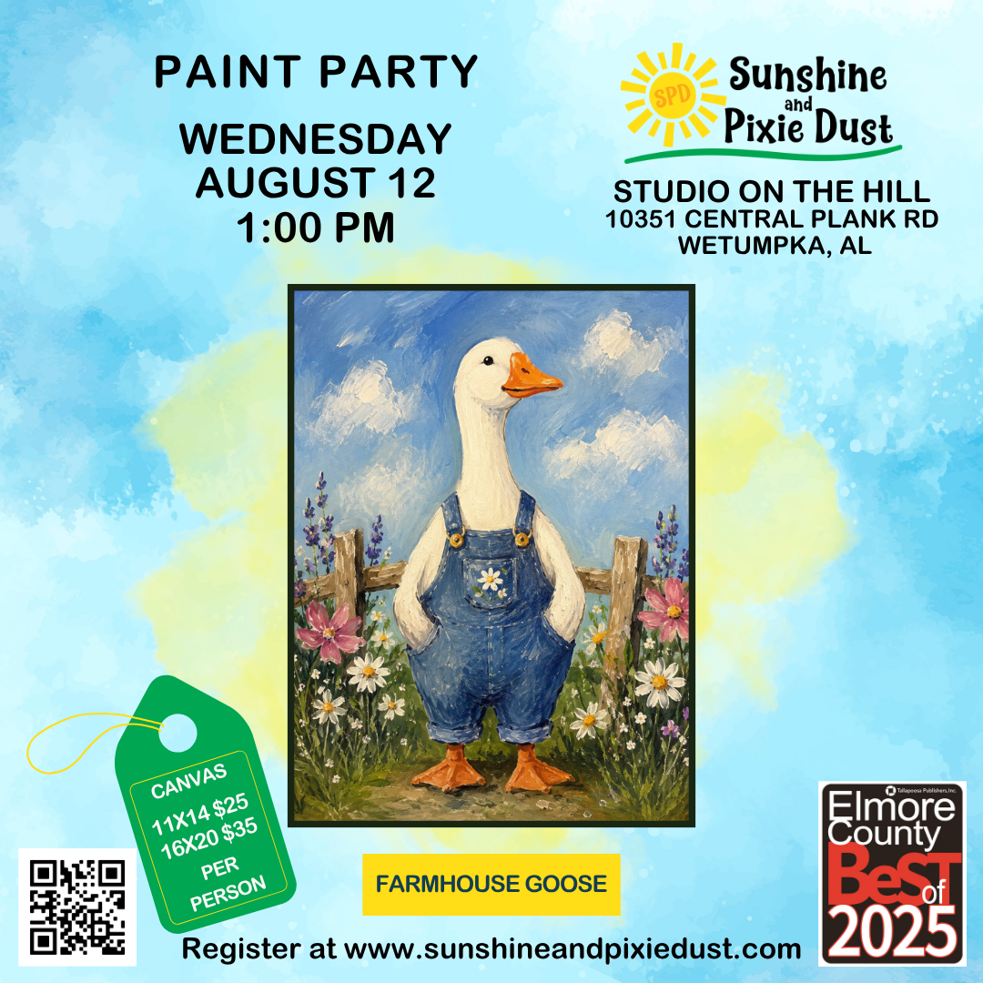 08/12/2026 PM 01:00 Paint Party (SPD Studio)