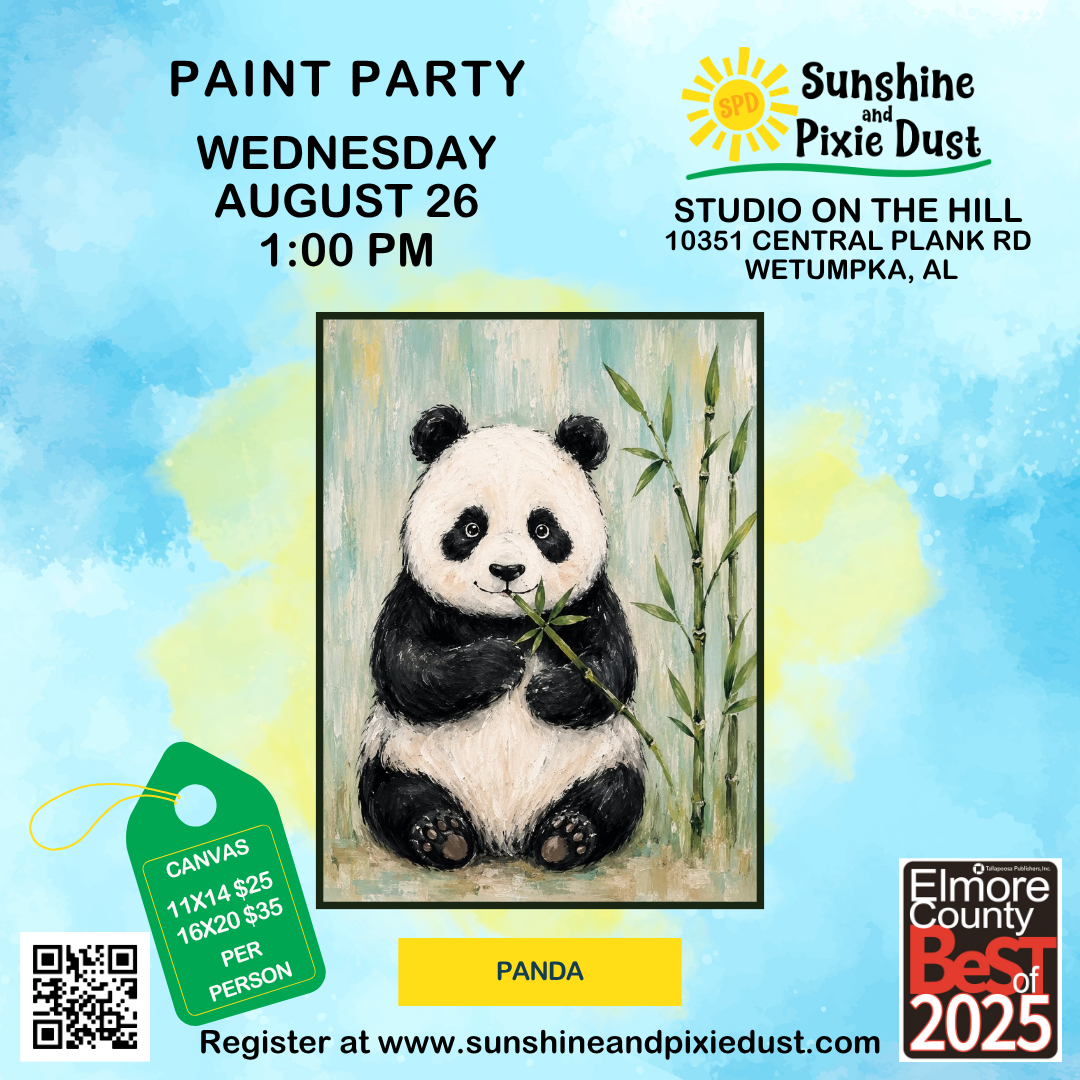 08/26/2026 PM 01:00 Paint Party (SPD Studio)