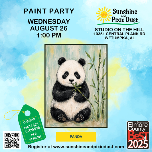 08/26/2026 PM 01:00 Paint Party (SPD Studio)