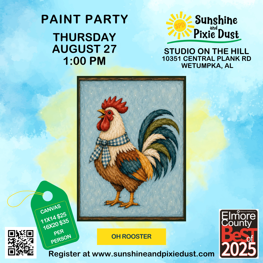 08/27/2026 PM 01:00 Paint Party (SPD Studio)