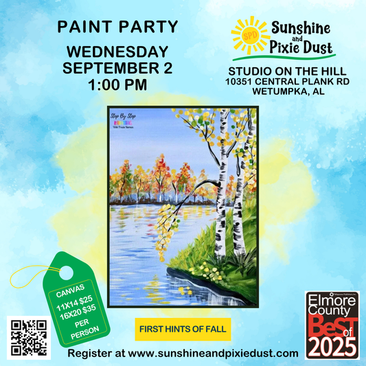 09/02/2026 PM 01:00 Paint Party (SPD Studio)