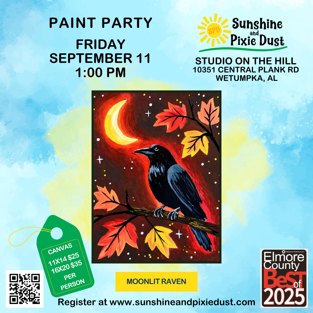 09/11/2026 PM 01:00 Paint Party (SPD Studio)