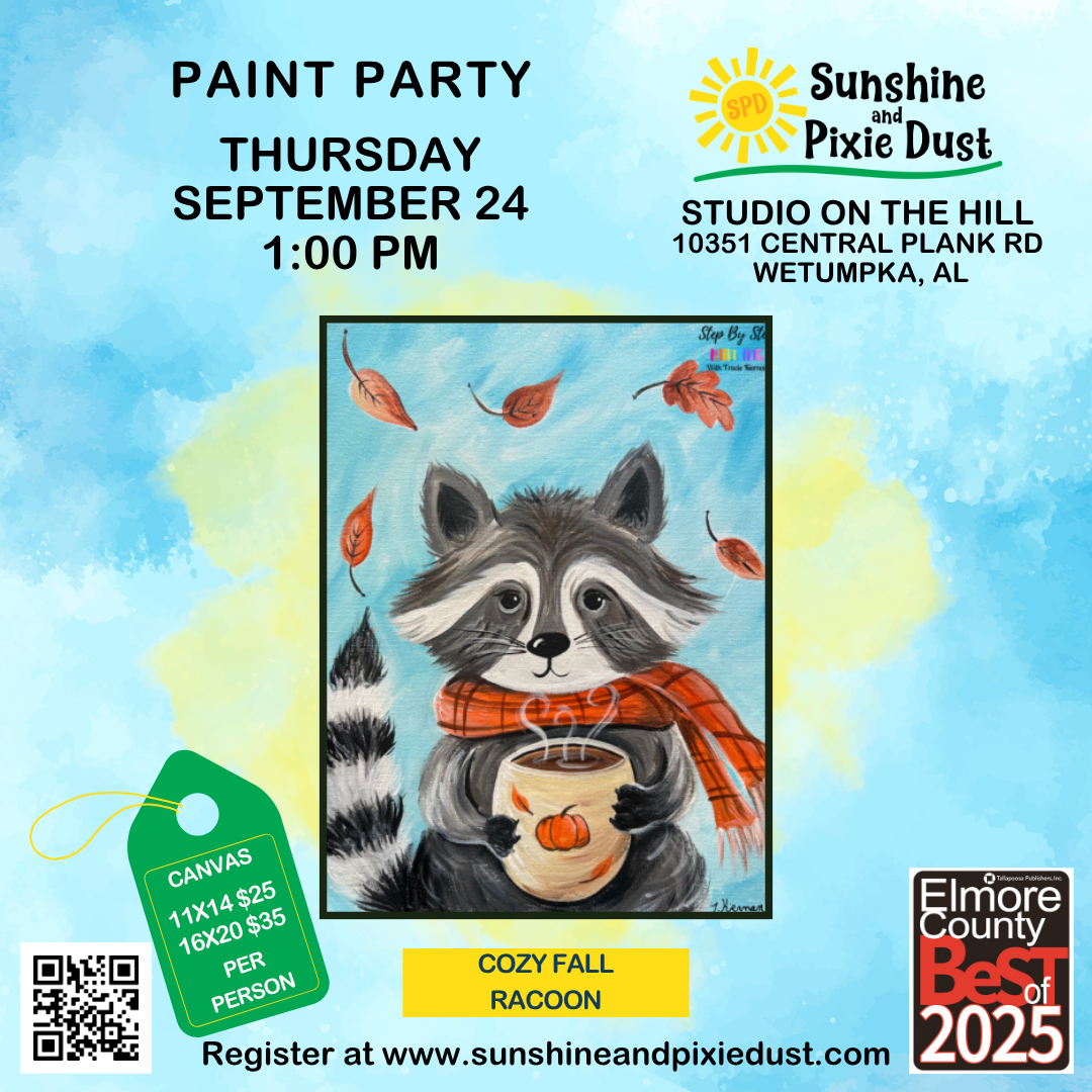 09/24/2026 PM 01:00 Paint Party (SPD Studio)
