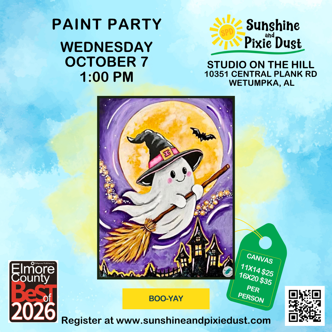 10/07/2026 PM 01:00 Paint Party (SPD Studio)