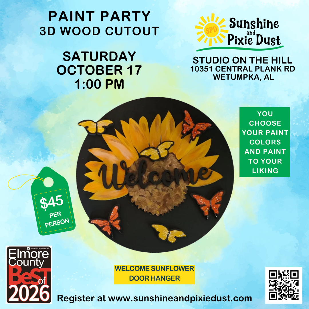 10/17/2026 PM 01:00 Paint Party (SPD Studio)
