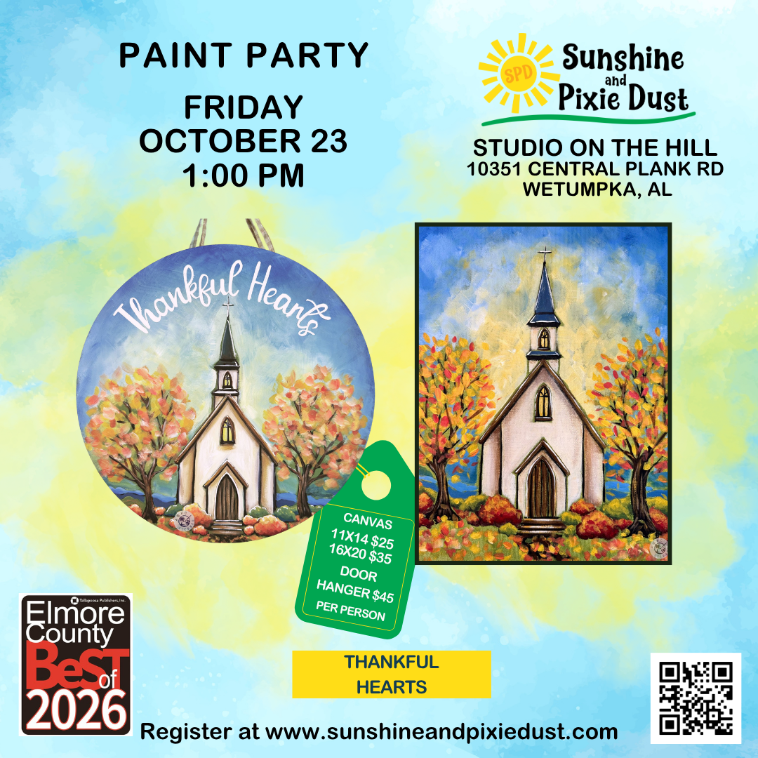 10/23/2026 PM 01:00 Paint Party (SPD Studio)