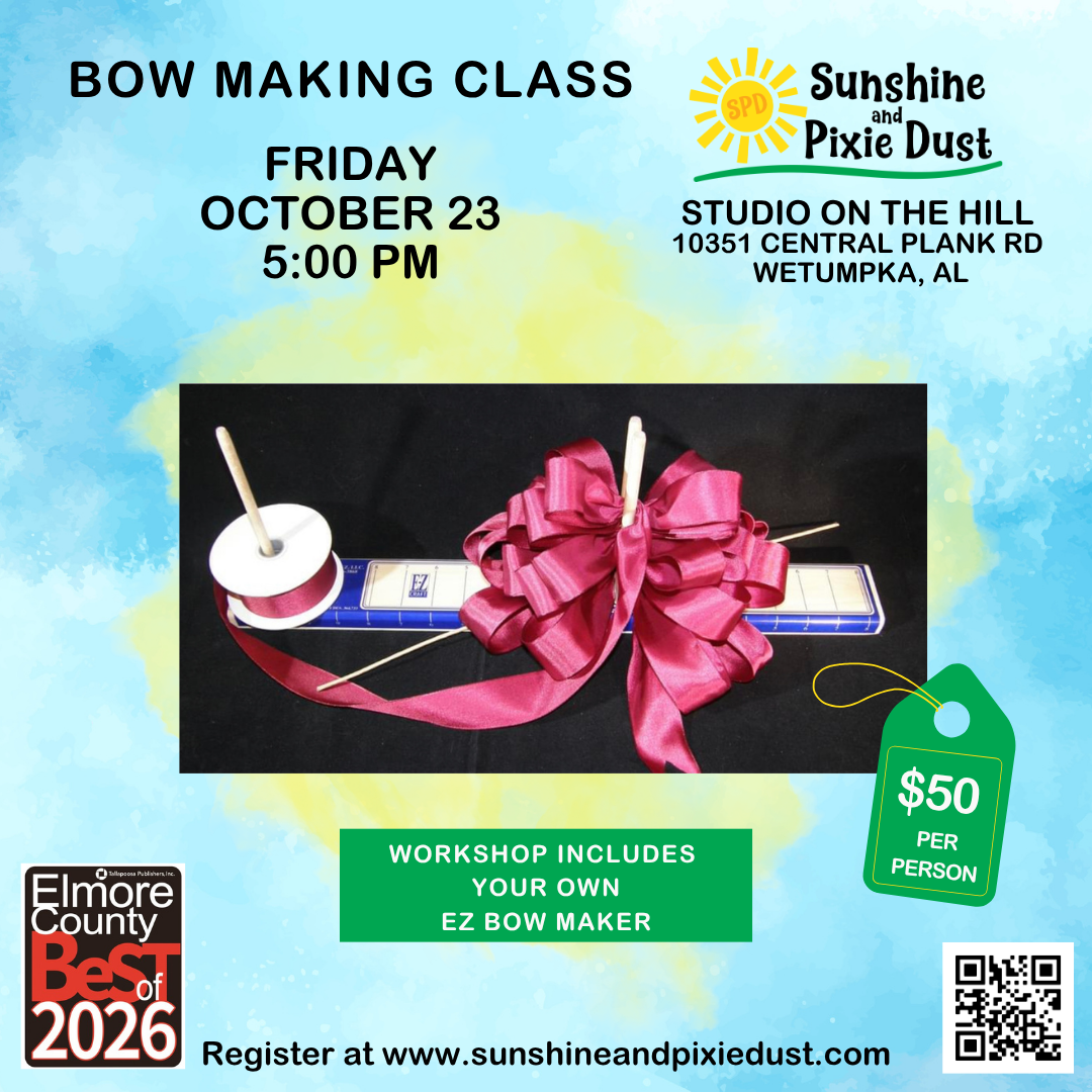 10/23/2026 PM 05:00 Bow Making Class (SPD Studio)