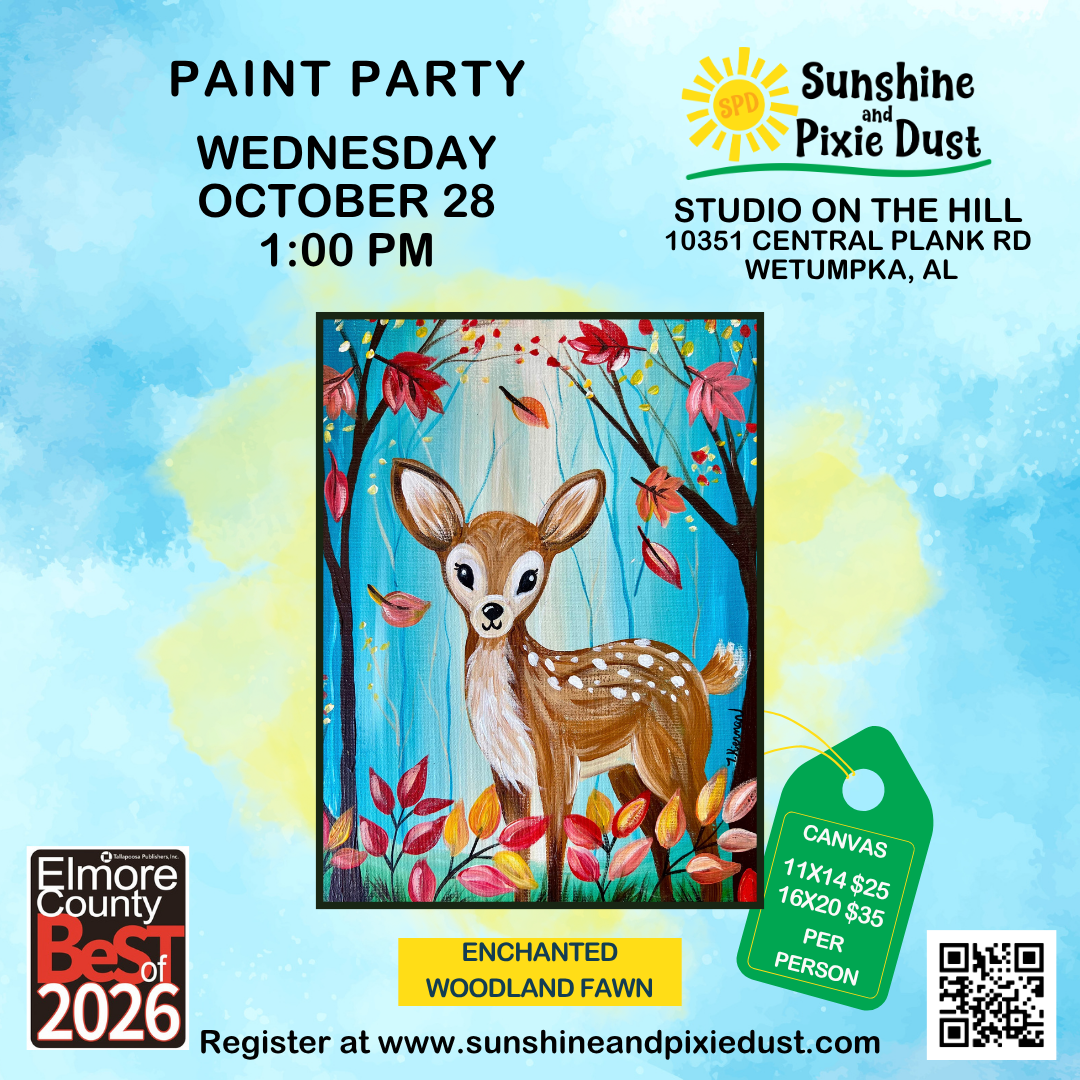 10/28/2026 PM 01:00 Paint Party (SPD Studio)