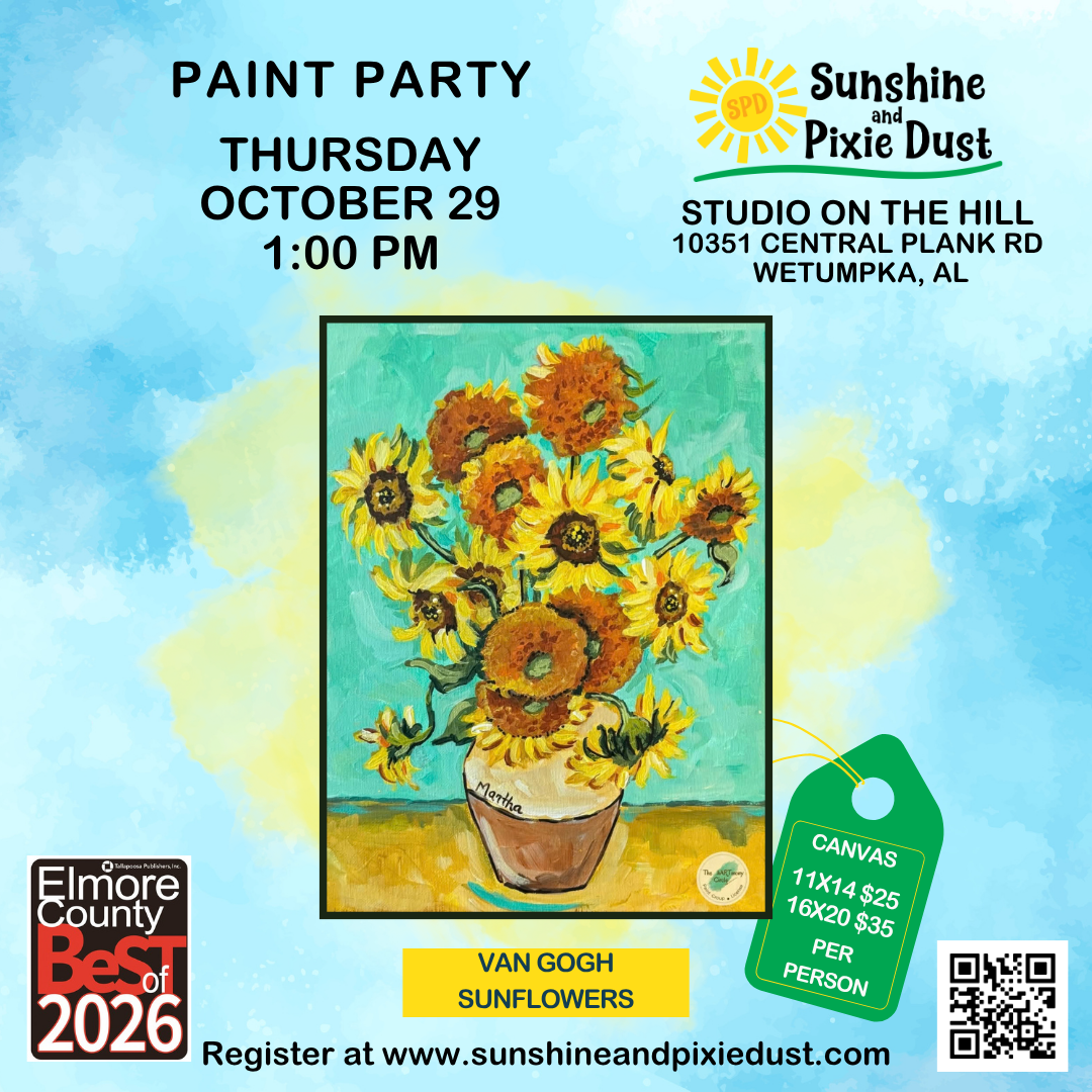 10/29/2026 PM 01:00 Paint Party (SPD Studio)