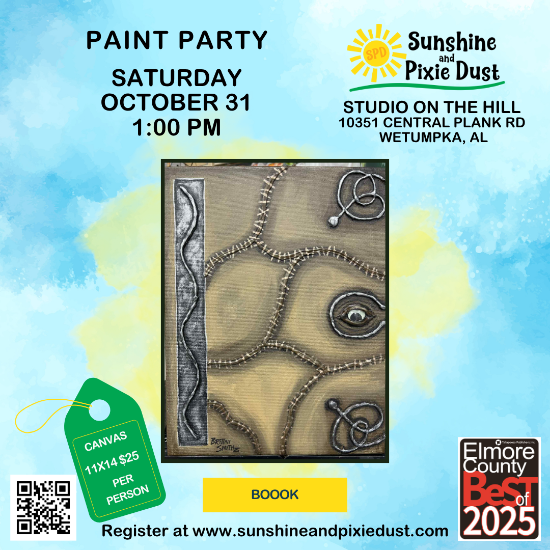 10/31/2026 PM 01:00 Paint Party (SPD Studio)