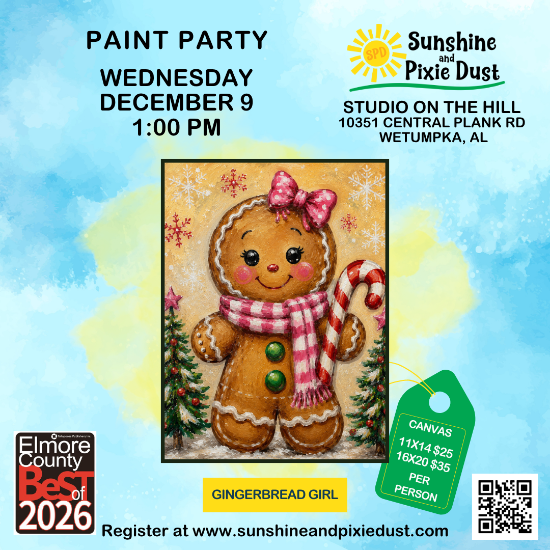 12/09/2026 PM 01:00 Paint Party (SPD Studio)