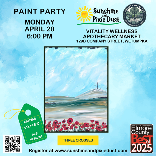 04/20/2026 PM 06:00 Paint Party (Vitality Wellness Apothecary Market)