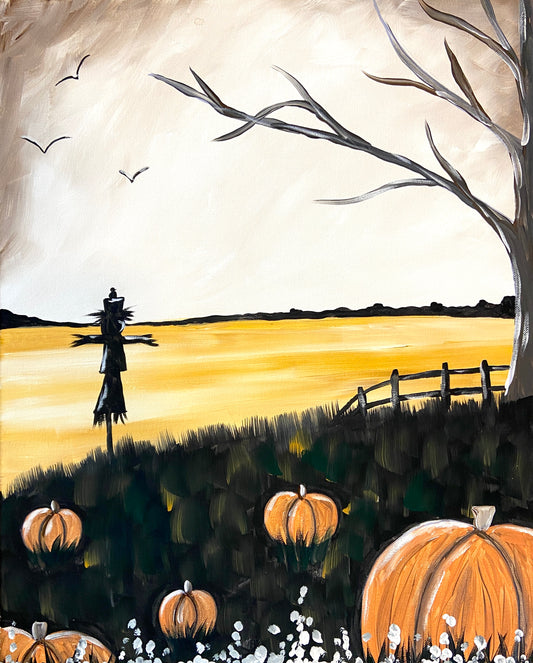 Scarecrow in Field Acrylic Paint Kit