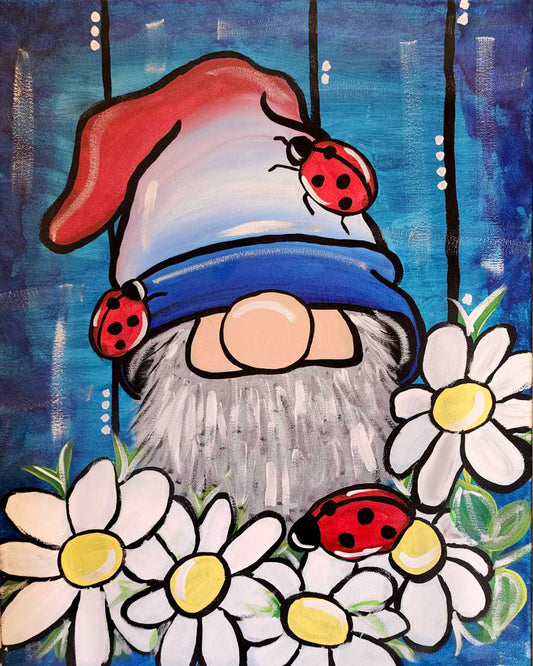 Summer Gnome Acrylic Paint Kit