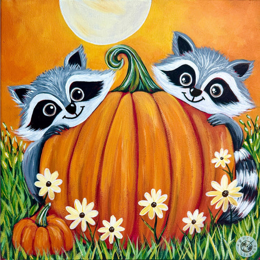 Welcome to Our Patch 11x14 Canvas Paint Kit – DIY Art Set All Ages, Traced Canvas, Brushes & Instructions, Quality Craft Project Gift