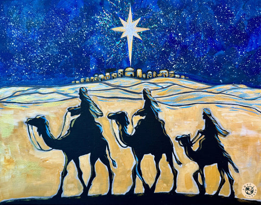 Wise Men Still Seek Him Acrylic Paint Kit