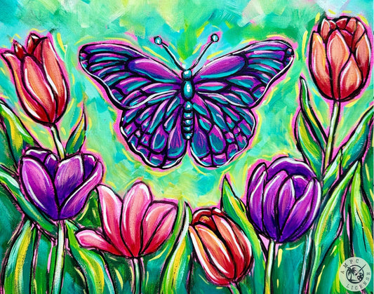 Flutter and Bloom Paint Kit