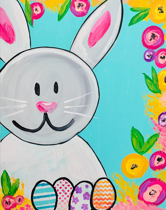 Spring Bunny Paint Kit